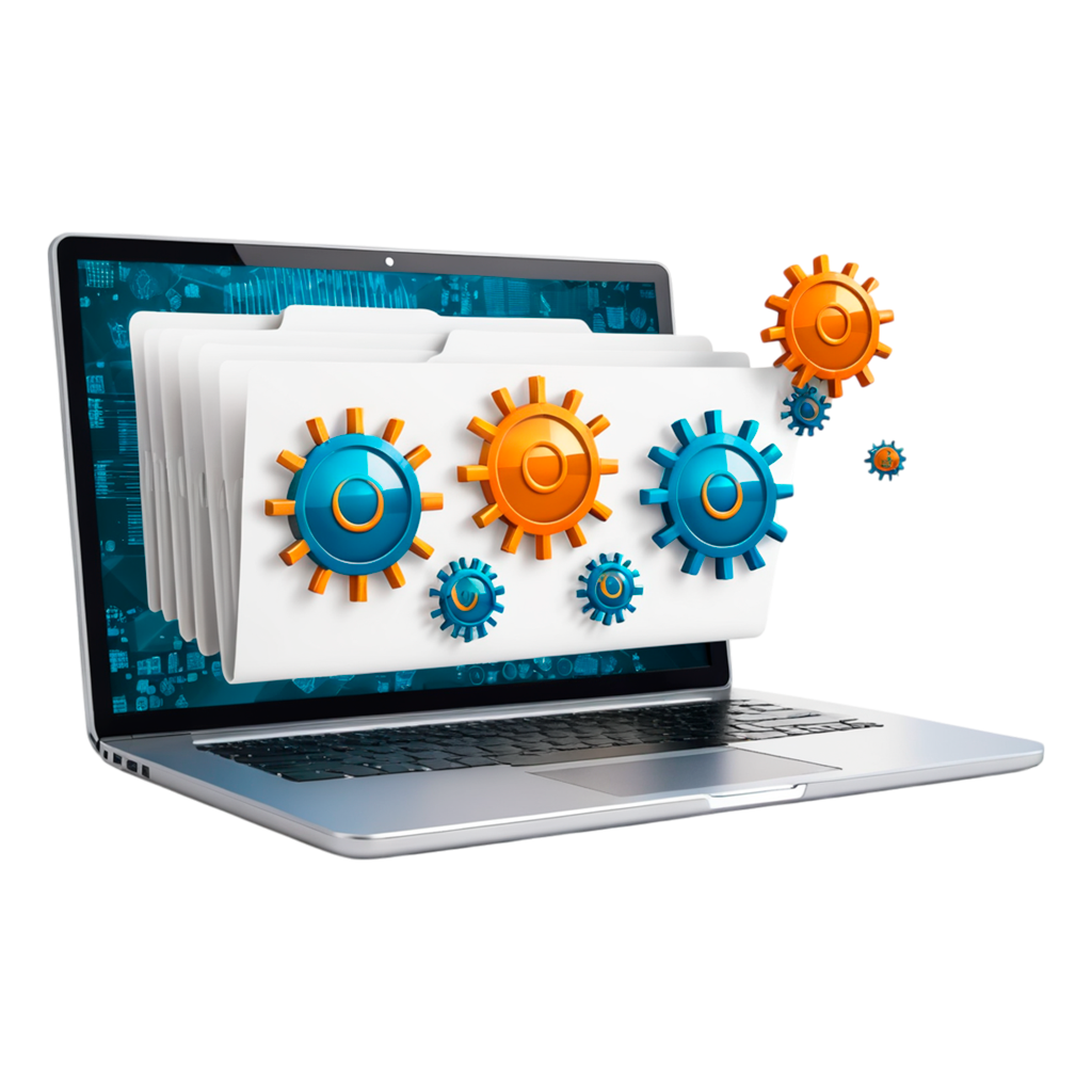 Visualização abstrata de uma rede de dados e conectividade